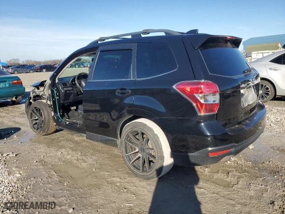 2016 Subaru Forester 2.0XT Premium with VIN JF2SJGDC6GH509722, listed as a Copart auction lot 46617605 with 102,490 mi miles and Salvage Title. Bid and sale history available at carsss.com. Image 2.