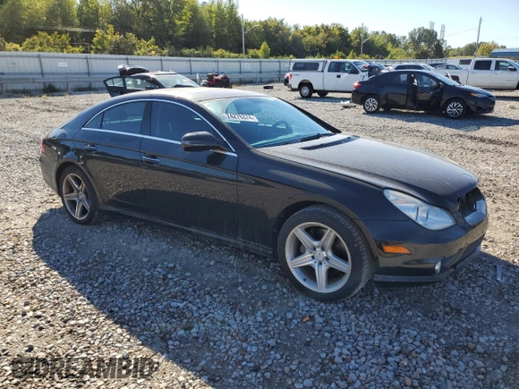 2009 Mercedes-Benz CLS 550 with VIN WDDDJ72X99A147500, listed as a Copart auction lot 74276374 with 73,957 mi miles and Salvage title. Bid and sale history available at DreamBid. Image 4.