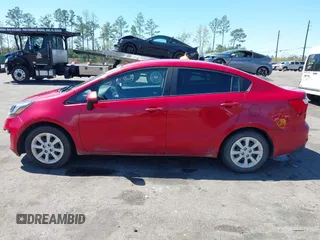 2017 Kia Rio LX with VIN KNADM4A39H6061634, listed as a IAAI auction lot 41839494 with 173,125 mi miles. Bid and sale history available at carsss.com. Image 14.