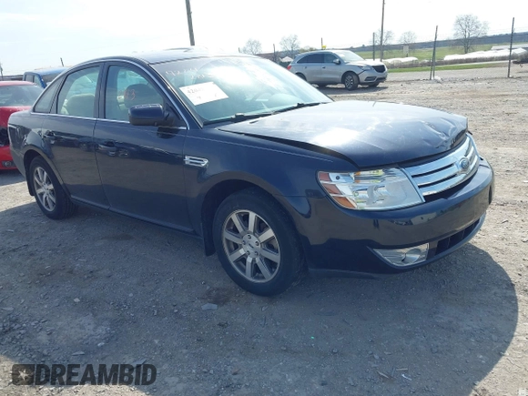 2008 Ford Taurus SEL with VIN 1FAHP24W48G131630, listed as a IAAI auction lot 42042813 with 86,855 mi miles. Bid and sale history available at carsss.com. Image 1.