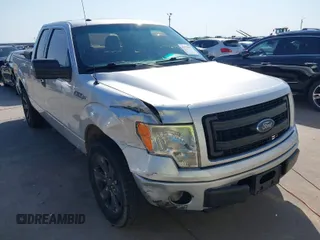 2013 Ford F-150 XL with VIN 1FTFX1CF7DFA46066, listed as a IAAI auction lot 41978103 with 131,722 mi miles. Bid and sale history available at carsss.com. Image 1.