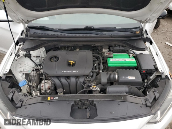 2017 Hyundai Elantra SE with VIN 5NPD84LF9HH119536, listed as a Copart auction lot 84386104 with 91,672 mi miles and Salvage title. Bid and sale history available at DreamBid. Image 11.