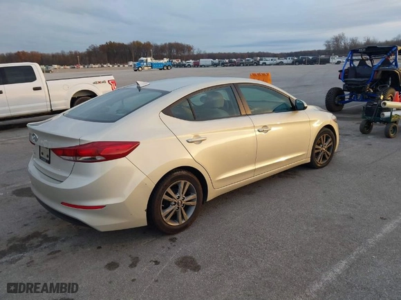 2017 Hyundai Elantra Limited with VIN 5NPD84LF6HH207220, listed as a IAAI auction lot 40878041 with 59,947 mi miles. Bid and sale history available at carsss.com. Image 4.
