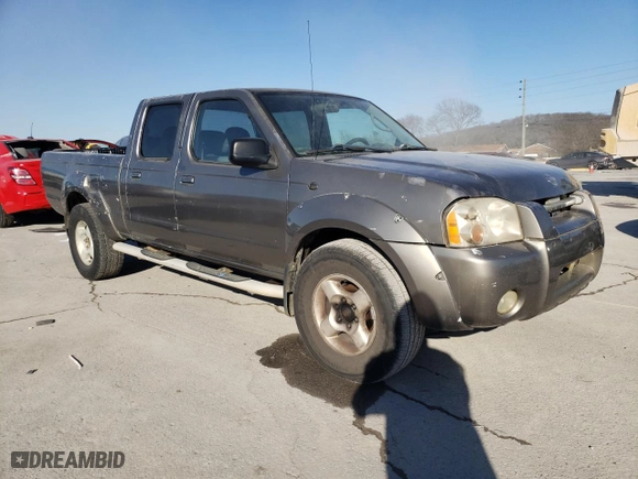 2002 Nissan Frontier 2WD SE with VIN 1N6ED29X82C347421, listed as a Copart auction lot 46493985 with 217,417 mi miles and Salvage Title. Bid and sale history available at carsss.com. Image 4.