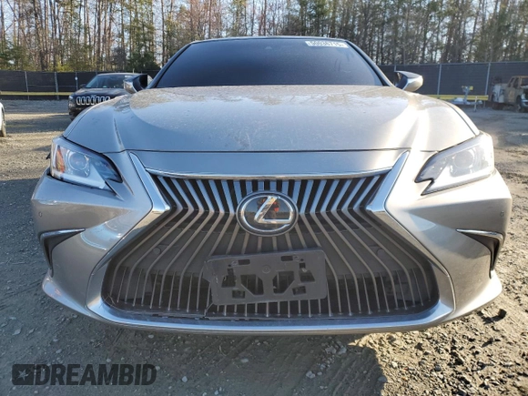 2019 Lexus ES 350 with VIN 58ABZ1B17KU026671, listed as a Copart auction lot 50036715 with 62,608 mi miles and Salvage Title. Bid and sale history available at DreamBid. Image 5.