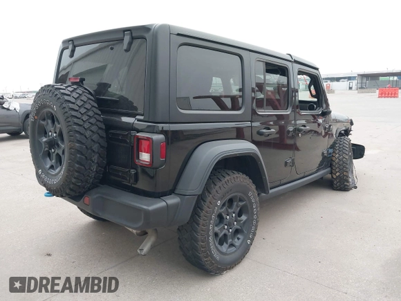2023 Jeep Wrangler с VIN 1C4JJXN6XPW685719, выставлен на аукционе IAAI как лот 41915045 с пробегом 15 147 миль миль и . История ставок и продаж доступна на DreamBid. Изображение 4.