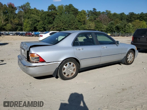 2000 Acura RL w/Navigation System with VIN JH4KA9668YC015201, listed as a Copart auction lot 75046704 with Not Provided miles and Salvage Title. Bid and sale history available at DreamBid. Image 3.