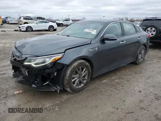 2020 Kia Optima LX with VIN 5XXGT4L33LG382871, listed as a Copart auction lot 47753285 with 111,090 mi miles and Salvage Title. Bid and sale history available at carsss.com. Image 1.