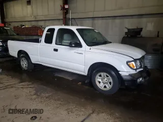 2002 Toyota Tacoma with VIN 5TEVL52N52Z132628, listed as a Copart auction lot 44796245 with 209,480 mi miles and Salvage title. Bid and sale history available at DreamBid. Image 4.