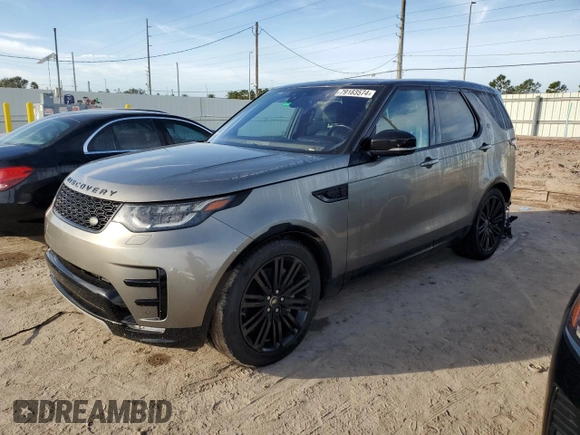 2018 Land Rover Discovery HSE with VIN SALRR2RVXJA072819, listed as a Copart auction lot 79183574 with 94,949 mi miles and Salvage Title. Bid and sale history available at carsss.com. Image 1.