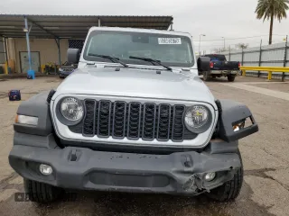 2024 Jeep Wrangler Sport S with VIN 1C4PJXDN6RW297747, listed as a Copart auction lot 52805075 with 17,002 mi miles and Clean title. Bid and sale history available at DreamBid. Image 5.