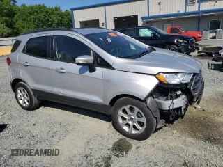 2018 Ford EcoSport SE with VIN MAJ3P1TE4JC172544, listed as a Copart auction lot 52108945 with 79,166 mi miles and Salvage Title. Bid and sale history available at carsss.com. Image 4.