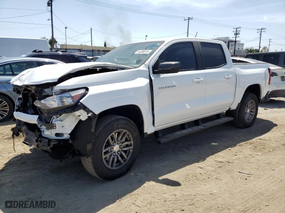 2024 Chevrolet Colorado 2WD LT with VIN 1GCGSCEC3R1311068, listed as a Copart auction lot 54395815 with 1,600 mi miles and Salvage Title. Bid and sale history available at carsss.com. Image 1.