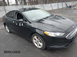 2018 Ford Fusion SE with VIN 3FA6P0H77JR178356, listed as a IAAI auction lot 41970854 with 167,623 mi miles. Bid and sale history available at carsss.com. Image 1.