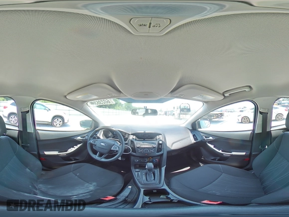 2018 Ford Focus SE with VIN 1FADP3F25JL331038, listed as a Copart auction lot 60235395 with 37,038 mi miles and Salvage title. Bid and sale history available at DreamBid. Image 14.