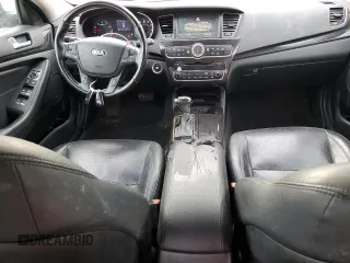 2014 Kia Cadenza Premium with VIN KNALN4D73E5143352, listed as a Copart auction lot 84725614 with 122,878 mi miles and Clean Title. Bid and sale history available at carsss.com. Image 8.