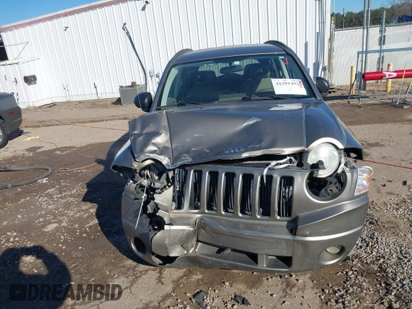 2007 Jeep Compass Sport with VIN 1J8FT47087D363592, listed as a IAAI auction lot 41391452 with 145,833 mi miles. Bid and sale history available at carsss.com. Image 6.