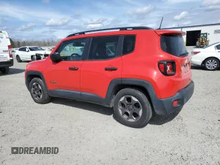 2018 Jeep Renegade Sport with VIN ZACCJAAB4JPG69884, listed as a Copart auction lot 47015425 with 127,862 mi miles and Salvage Title. Bid and sale history available at DreamBid. Image 2.