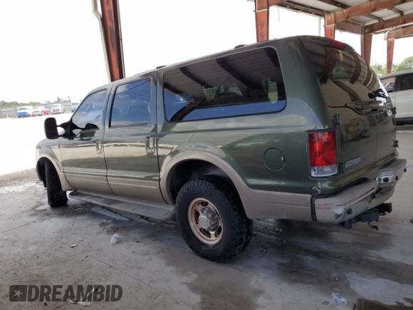 2003 Ford Excursion z VIN 1FMNU44FX3EA92379, wystawiony jako Copart lot #53122515 z przebiegiem 197 749 mil mil oraz Szkoda całkowita • Salvage title. Historia ofert i sprzedaży dostępna na DreamBid. Obrazek 2.