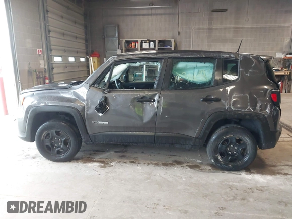2019 Jeep Renegade Upland with VIN ZACNJBAB1KPJ91940, listed as a IAAI auction lot 42366985 with Not provided miles and . Bid and sale history available at DreamBid. Image 14.