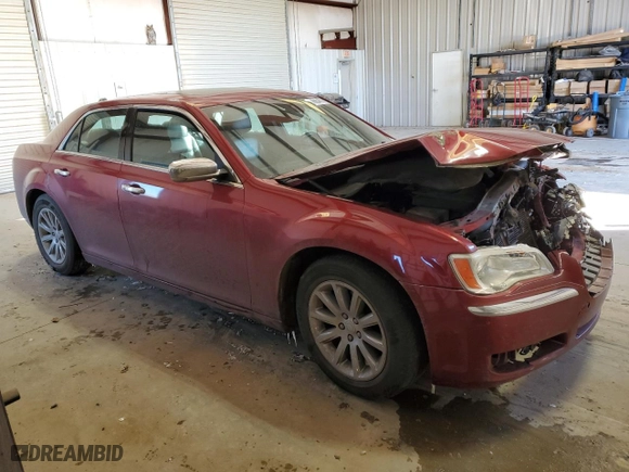 2013 Chrysler 300 with VIN 2C3CCAEG9DH666845, listed as a Copart auction lot 45834675 with NaN miles and Salvage Title. Bid and sale history available at carsss.com. Image 4.