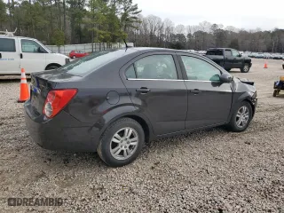 2013 Chevrolet Sonic LT with VIN 1G1JC5SH1D4221495, listed as a Copart auction lot 48190305 with 129,437 mi miles and Salvage Title. Bid and sale history available at carsss.com. Image 3.