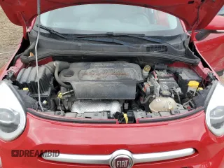 2016 FIAT 500X Trekking z VIN ZFBCFYCT0GP335243, wystawiony jako Copart lot #52289595 z przebiegiem 108 599 mil mil oraz Szkoda całkowita • Salvage title. Historia ofert i sprzedaży dostępna na DreamBid. Obrazek 11.