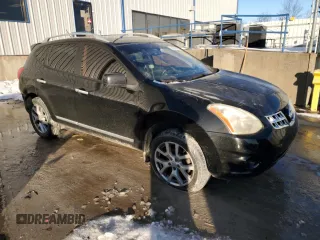 2013 Nissan Rogue SL with VIN JN8AS5MV3DW124756, listed as a Copart auction lot 88298045 with 209,772 mi miles and Salvage Title. Bid and sale history available at DreamBid. Image 4.