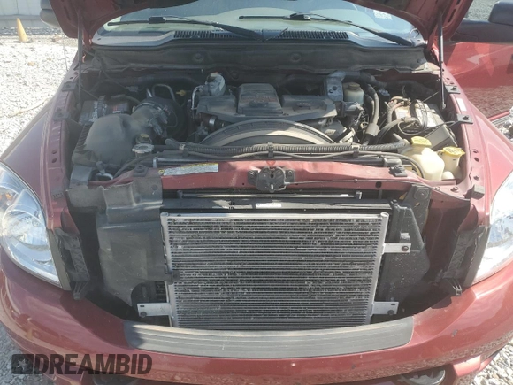 2007 Dodge Ram 2500 SLT with VIN 3D7KR29A27G826124, listed as a Copart auction lot 63529684 with 197,838 mi miles and Salvage Title. Bid and sale history available at carsss.com. Image 11.