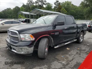 2015 Ram 1500 Big Horn z VIN 1C6RR6LM2FS623221, wystawiony jako Copart lot #58354075 z przebiegiem 175 761 mil mil oraz Czysty tytuł • Clean title. Historia ofert i sprzedaży dostępna na DreamBid. Obrazek 1.