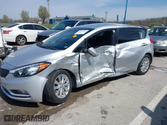 2015 Kia Forte EX with VIN KNAFX5A89F5371559, listed as a IAAI auction lot 41922050 with Not Provided miles and . Bid and sale history available at DreamBid. Image 6.