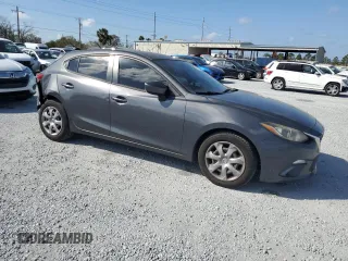 2014 Mazda 3 i Sport with VIN JM1BM1K75E1214142, listed as a Copart auction lot 44935245 with 130,457 mi miles and Non Repairable. Bid and sale history available at DreamBid. Image 4.