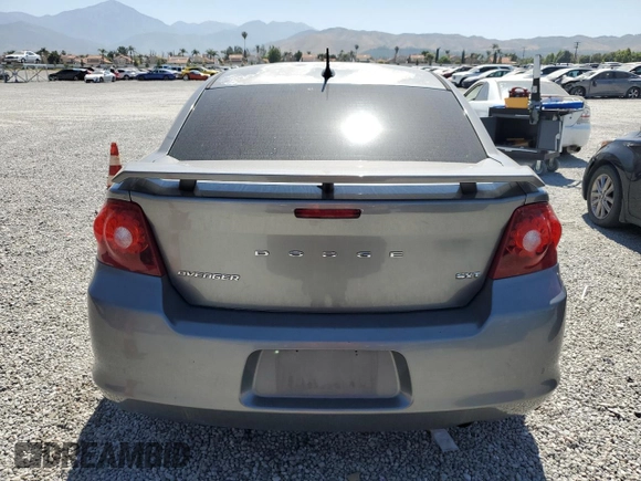 2012 Dodge Avenger SXT с VIN 1C3CDZCB7CN286847, выставлен на аукционе Copart как лот 57829845 с пробегом 177 883 миль миль и Чистый • Clean title. История ставок и продаж доступна на DreamBid. Изображение 6.