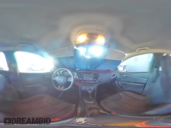 2015 Dodge Dart SXT with VIN 1C3CDFBBXFD227365, listed as a Copart auction lot 61976615 with 127,203 mi miles and Salvage title. Bid and sale history available at DreamBid. Image 14.