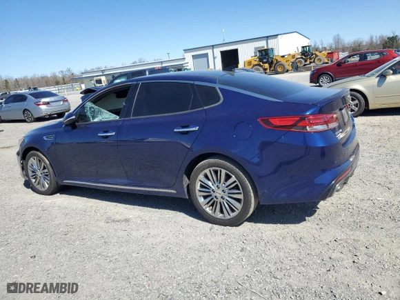 2017 Kia Optima SX Limited with VIN 5XXGV4L23HG132376, listed as a Copart auction lot 49354895 with 154,053 mi miles and Salvage Title. Bid and sale history available at carsss.com. Image 2.