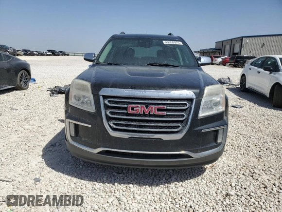2017 GMC Terrain SLT z VIN 2GKALPEK3H6340586, wystawiony jako Copart lot #49550975 z przebiegiem 64 407 mil mil oraz Czysty tytuł • Clean title. Historia ofert i sprzedaży dostępna na DreamBid. Obrazek 5.