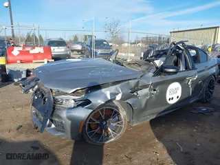 2019 BMW M5 Competition with VIN WBSJF0C58KB285959, listed as a IAAI auction lot 41867705 with 0 mi miles. Bid and sale history available at carsss.com. Image 2.