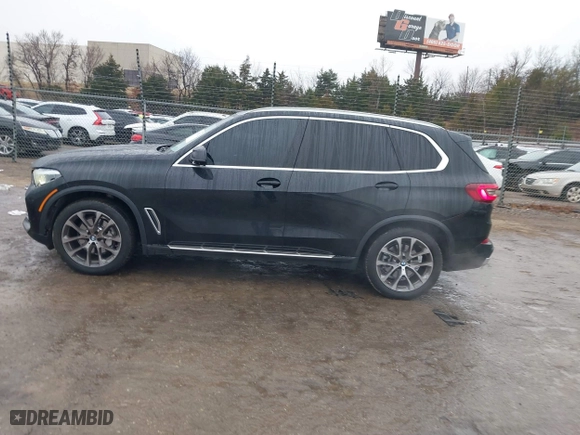 2023 BMW X5 xDrive40i with VIN 5UXCR6C03P9P62891, listed as a IAAI auction lot 41492392 with 51,471 mi miles. Bid and sale history available at carsss.com. Image 14.