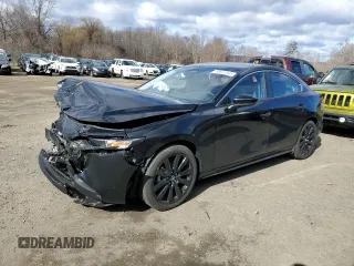 2025 Mazda 3 S Select Sport with VIN JM1BPABM7S1760319, listed as a Copart auction lot 48072345 with 3,558 mi miles and Clean Title. Bid and sale history available at DreamBid. Image 1.