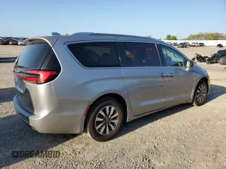 2021 Chrysler Pacifica Touring L z VIN 2C4RC1BG7MR531481, wystawiony jako Copart lot #54854105 z przebiegiem 138 508 mil mil oraz Szkoda całkowita • Salvage title. Historia ofert i sprzedaży dostępna na DreamBid. Obrazek 3.