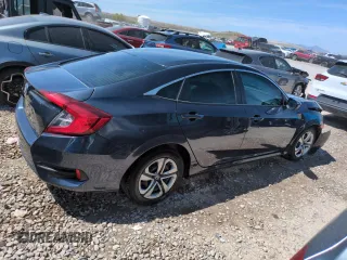2017 Honda Civic Sedan LX with VIN 2HGFC2F51HH572008, listed as a Copart auction lot 51002125 with 103,088 mi miles and Salvage Title. Bid and sale history available at carsss.com. Image 3.