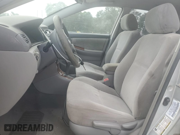 2005 Toyota Corolla CE with VIN 1NXBR32E95Z513915, listed as a Copart auction lot 89251725 with 262,876 mi miles and Salvage Title. Bid and sale history available at DreamBid. Image 7.