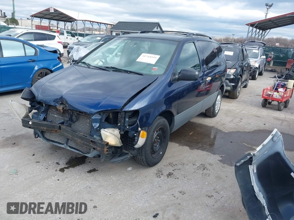 2003 Toyota Sienna LE with VIN 4T3ZF13C83U544926, listed as a IAAI auction lot 41745539 with 184,517 mi miles and . Bid and sale history available at carsss.com. Image 18.