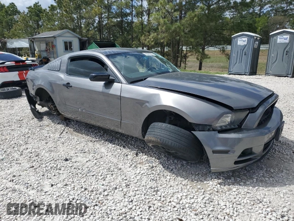 2014 Ford Mustang V6 with VIN 1ZVBP8AM9E5252325, listed as a Copart auction lot 49442065 with 211,305 mi miles and Salvage Title. Bid and sale history available at DreamBid. Image 4.