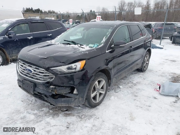 2020 Ford Edge SEL with VIN 2FMPK4J9XLBA22325, listed as a IAAI auction lot 41536016 with 54,011 mi miles. Bid and sale history available at carsss.com. Image 2.