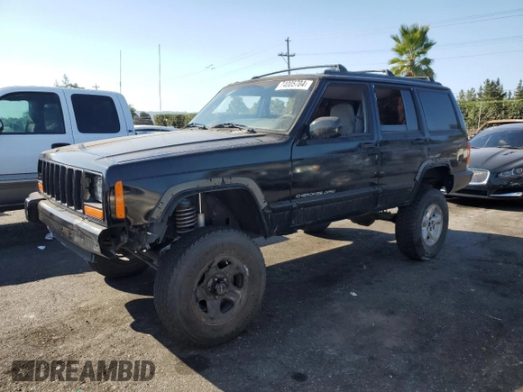 1998 Jeep Cherokee Sport with VIN 1J4FT68S8WL134461, listed as a Copart auction lot 74005704 with 0 mi miles and Salvage Title. Bid and sale history available at carsss.com. Image 1.