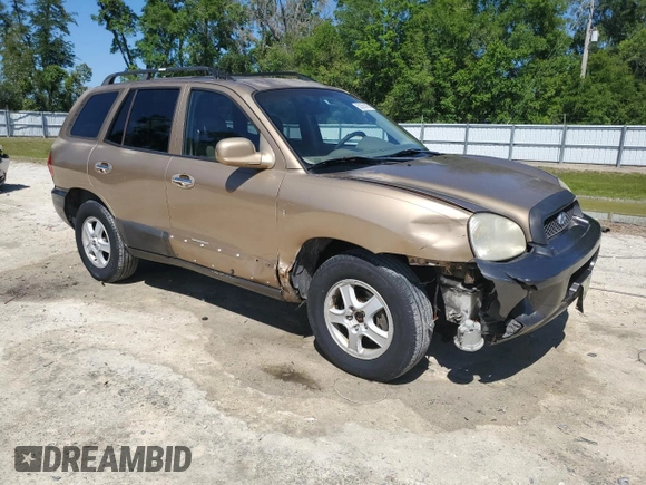 2004 Hyundai Santa Fe GLS z VIN KM8SC13E14U618502, wystawiony jako Copart lot #58607145 z przebiegiem 160 672 mil mil oraz Szkoda całkowita • Salvage title. Historia ofert i sprzedaży dostępna na DreamBid. Obrazek 4.