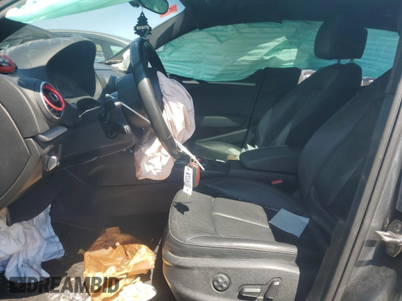 2015 Audi A3 Premium with VIN WAUACGFF5F1084672, listed as a Copart auction lot 55898775 with Not provided miles and Salvage title. Bid and sale history available at DreamBid. Image 7.