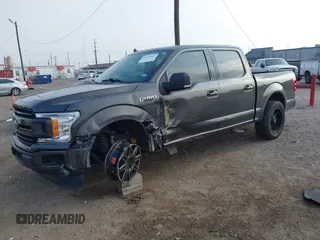 2020 Ford F-150 XL with VIN 1FTEW1CP8LKF15775, listed as a IAAI auction lot 41654867 with 74,806 mi miles. Bid and sale history available at carsss.com. Image 2.