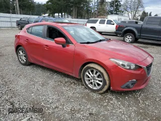 2015 Mazda 3 i Grand Touring z VIN JM1BM1M73F1221122, wystawiony jako Copart lot #50174635 z przebiegiem 95 234 mil mil oraz Nie do naprawy • Non repairable. Historia ofert i sprzedaży dostępna na DreamBid. Obrazek 4.